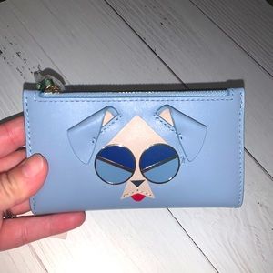 HOST PICK 🎉 Kate spade smooth Italian leather mod dog wallet